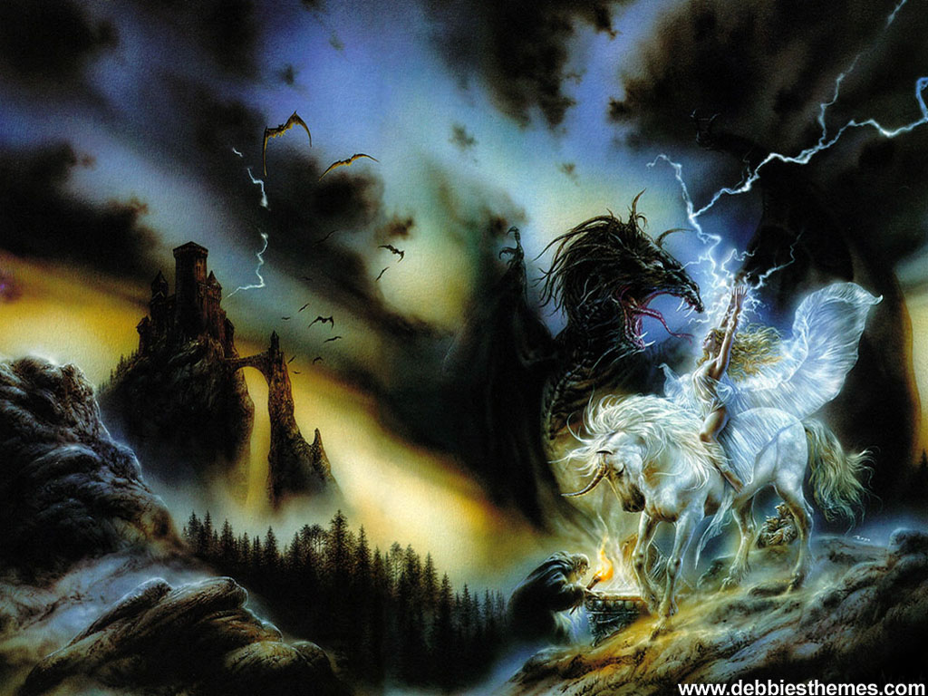 Luis Royo Painting Art 001 - Wallpaper